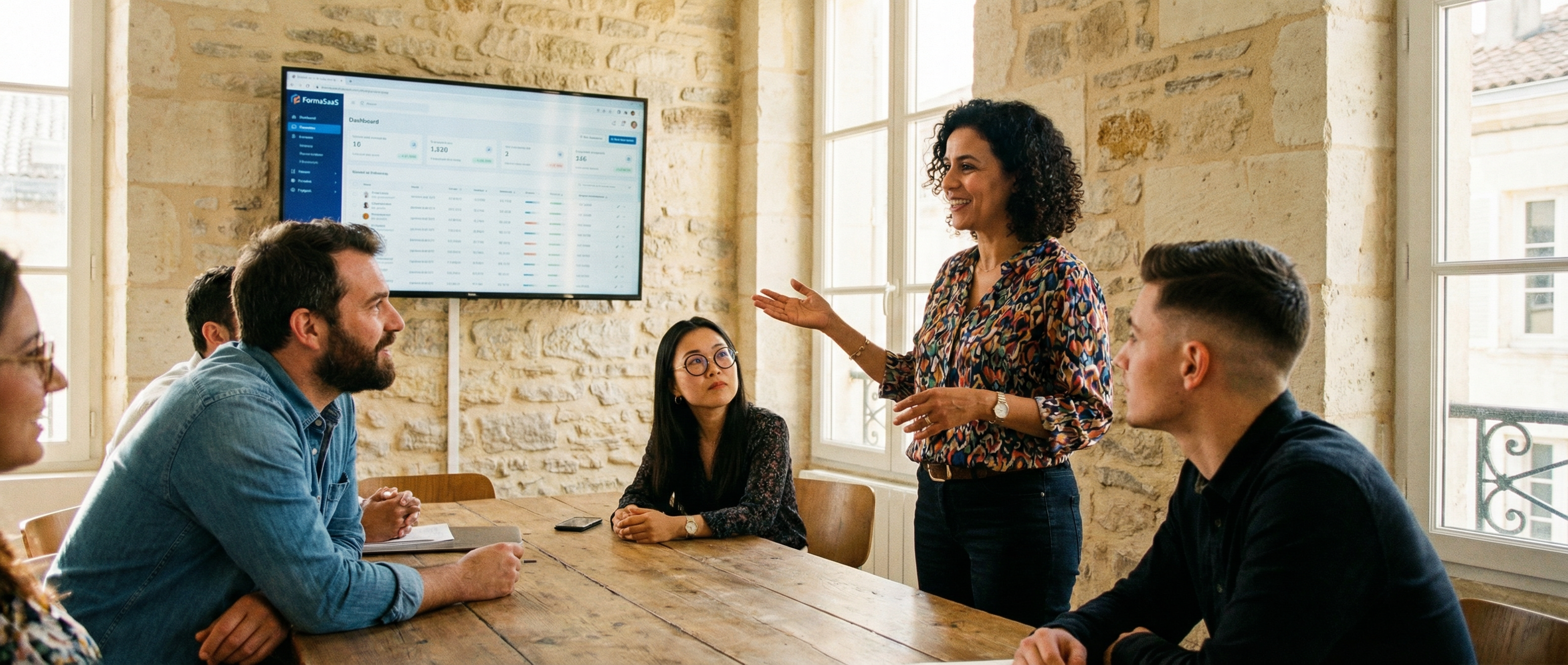 Équipe manager FormaSaas